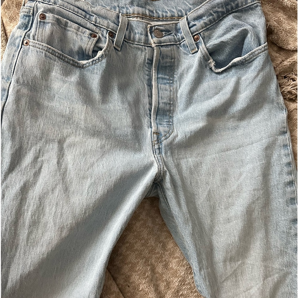 Levi 501 button fly jeans